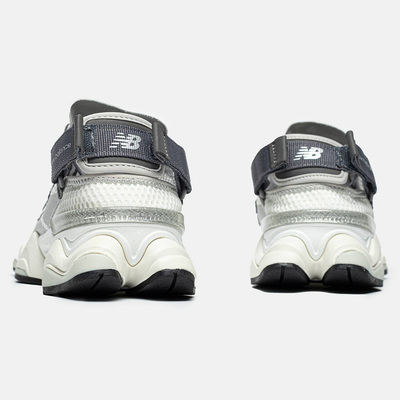 Кроссовки New Balance 9060 White Grey Mesh (Серый) - фото 5 