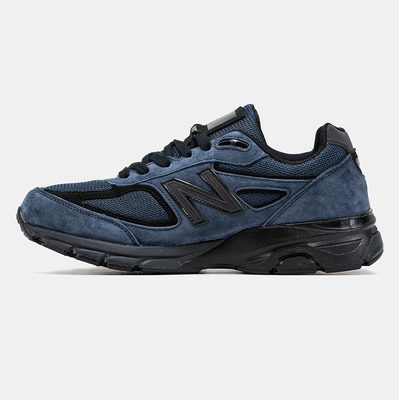 Кроссовки New Balance 990v4 Navy Black (Синий) - фото 4 