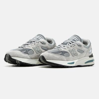 Кроссовки New Balance 991v2 Grey (Серый) - фото 2 