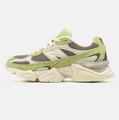 Кроссовки New Balance Wmns 9060R Dry Lime Thunder Brown U906028L (Зеленый) - фото 4 