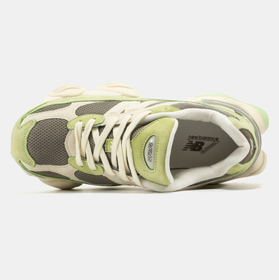 Кроссовки New Balance Wmns 9060R Dry Lime Thunder Brown U906028L (Зеленый) - фото 3 