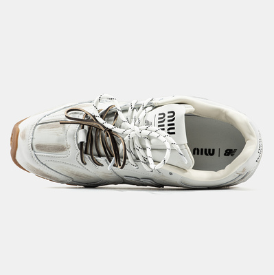 Кросівки New Balance x Miu Miu 530 White Gum 5E165E 3F33 F0009 F D005 (Білий) - фото 3 