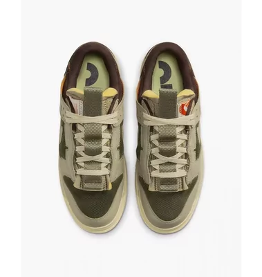 Кроссовки Nike Air Dunk Low Jumbo Medium Olive (Хаки) - фото 3 