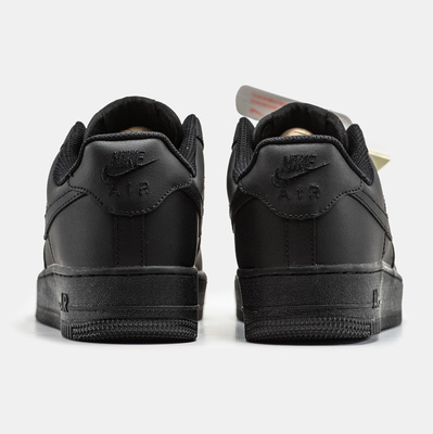 Кросівки Nike Air Force 1 '07 Black 315122-001 (Чорний) - фото 4 