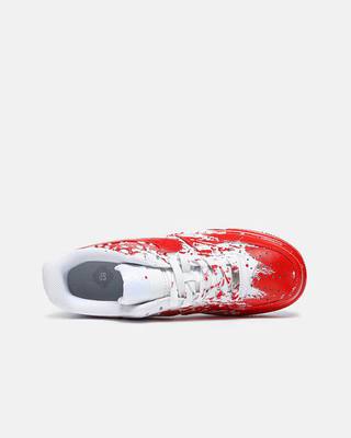 Кросівки Nike Air Force 1 Custom Blood (Червоний) - фото 3 