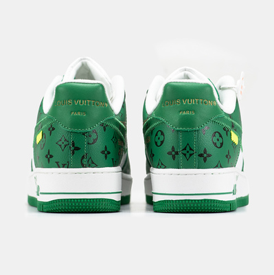 Кросівки Nike Air Force 1 Low By Virgil Abloh White Green x Louis Vuitton (Білий) - фото 5 