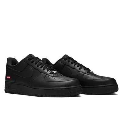 Кросівки Nike Air Force 1 Low Supreme Black CU9225-001 (Чорний) - фото 2 