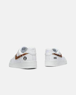 Кросівки Nike Air Force 1 Low Supreme & GOODENOUGHs (Білий) - фото 5 