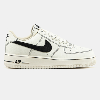 Nike Air Force 1 Low White Black Outline