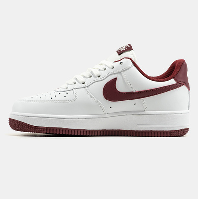 Кросівки Nike Air Force 1 Low White Team Red (Білий) - фото 4 