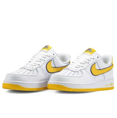 Кроссовки Nike Air Force 1 Low x Kobe Bryant Retro Lakers Home FZ1151-100 (Белый) - фото 2 