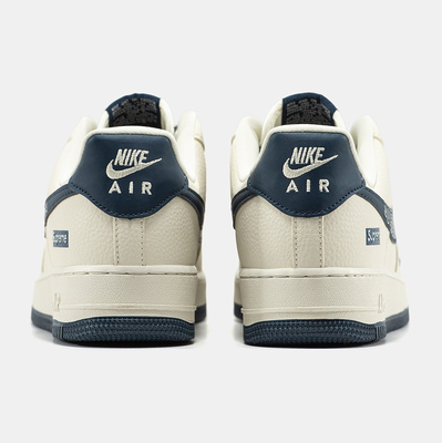 Кросівки Nike Air Force 1 Low x Supreme Beige Blue (Бежевий) - фото 5 
