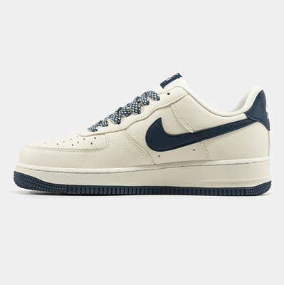 Кросівки Nike Air Force 1 Low x Supreme Beige Blue (Бежевий) - фото 4 