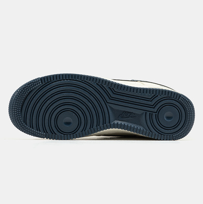 Кросівки Nike Air Force 1 Low x Supreme Beige Blue (Бежевий) - фото 6 