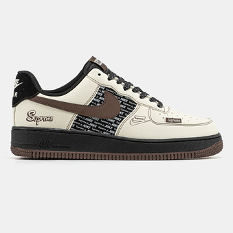 Кросівки Nike Air Force 1 Low x Supreme Beige Brown