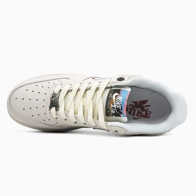 Кросівки Nike Air Force 1 Lunar New Year (Чорний) - фото 4 