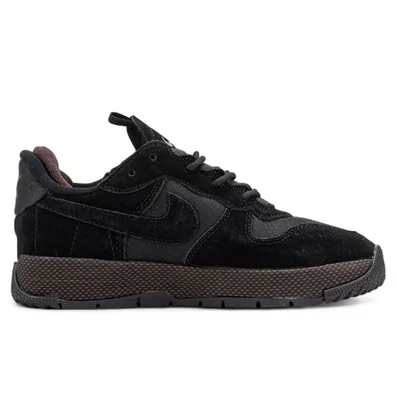 Кросівки Nike Air Force 1 Wild Black Velvet Brown FB2348-001 (Чорний) - фото 3 