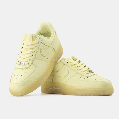 Кроссовки Nike Air Force x Drace Nocta Yellow (Желтый) - фото 4 