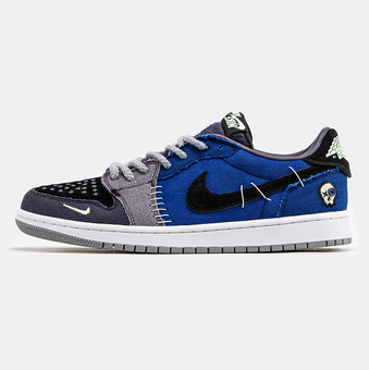 Кроссовки Nike Air Jordan 1 Retro Low x Zion Williamson 'Voodoo Alternate'