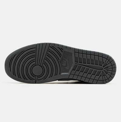 Кросівки Nike Air Jordan 1 Low x Travis Scott x Louis Vuitton Low Suede Grey (Сірий) - фото 6 