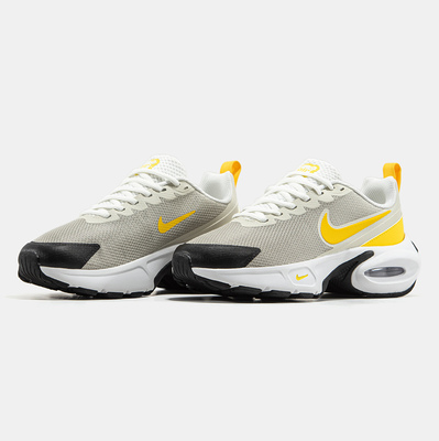 Кроссовки Nike Air Max Portal Beige Yellow Black White (Белый) - фото 2 