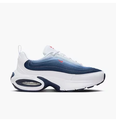 Кросівки Nike Air Max Portal USA White Midnight Navy Bright Crimson (Білий) - фото 4 