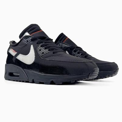 Кросівки Nike Air Max x Off-White 90 GPX Black (Чорний) - фото 2 
