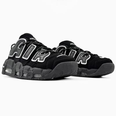 Кросівки Nike Air More Uptempo 96 Black White (Чорний) - фото 2 