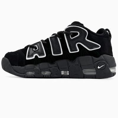 Кросівки Nike Air More Uptempo 96 Black White (Чорний) - фото 3 