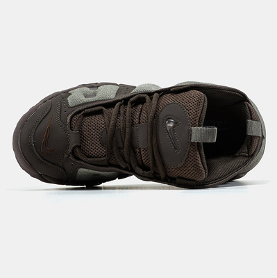Кроссовки Nike Air More Uptempo Low Baroque Brown FZ3055-200 (Коричневый) - фото 4 