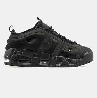 Nike Air More Uptempo Low Black/Black