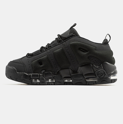Кросівки Nike Air More Uptempo Low Black/Black IM6649-001 (Чорний) - фото 4 