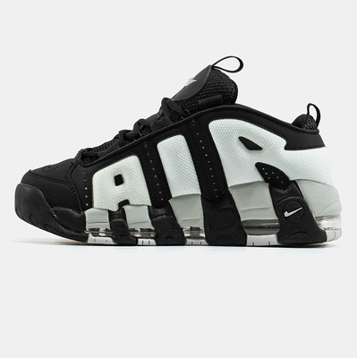 Кросівки Nike Air More Uptempo Low Black Photon Dust (Чорний) - фото 4 