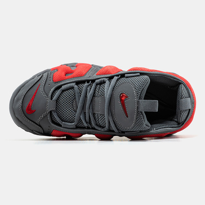 Кросівки Nike Air More Uptempo Low Dark Grey Light Crimson FZ3055-002 (Сірий) - фото 3 
