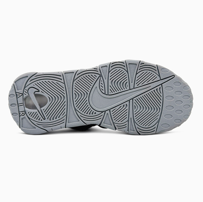 Кроссовки Nike Air More Uptempo Low Grey Black (Серый) - фото 6 