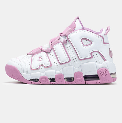 Кроссовки Nike Air More Uptempo White Pink FN6976-100 (Белый) - фото 3 