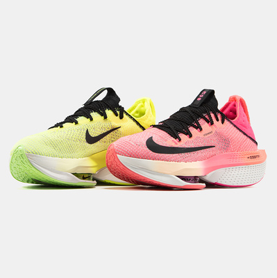 Кроссовки Nike Air Zoom Alphafly Next 2 Green Pink Ekiden Pack FQ8110-331 (Розовый) - фото 2 