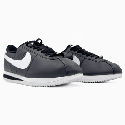 Кросівки Nike Cortez Basic Black White (Чорний) - фото 2 