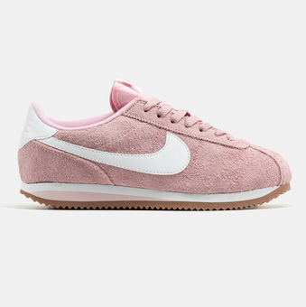 Кроссовки Nike Cortez Pink Suede White