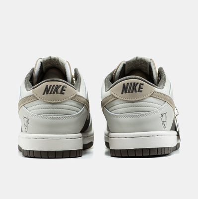 Кроссовки Nike Dunk Low Beige Brown Bear (Бежевый) - фото 5 