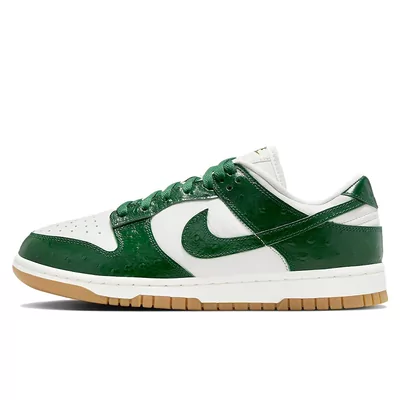 Кроссовки Nike Dunk Low LX Gorge Green Ostrich FJ2260-002 (Белый) - фото 3 