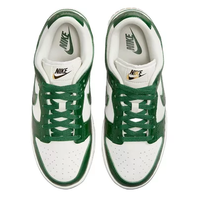 Кроссовки Nike Dunk Low LX Gorge Green Ostrich FJ2260-002 (Белый) - фото 4 