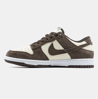 Кросівки Nike Dunk Low Mini Swoosh Cappuccino (Коричневий) - фото 4 