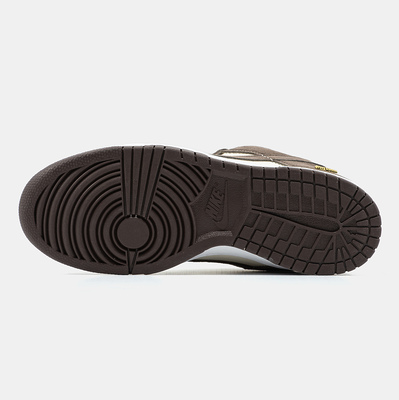 Кросівки Nike Dunk Low Mini Swoosh Cappuccino (Коричневий) - фото 6 