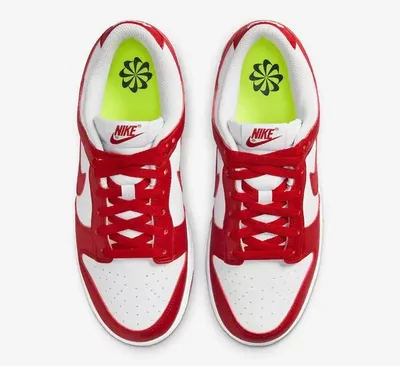 Кросівки Nike Dunk Low Next Nature Gym Red White DN1431-101 (Білий) - фото 3 