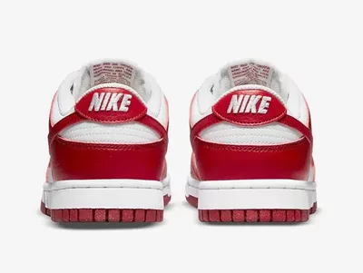 Кросівки Nike Dunk Low Next Nature Gym Red White DN1431-101 (Білий) - фото 5 