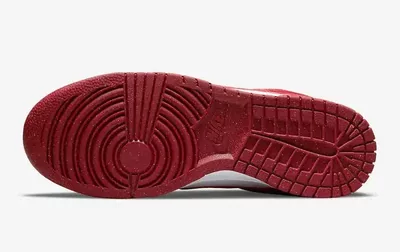 Кросівки Nike Dunk Low Next Nature Gym Red White DN1431-101 (Білий) - фото 6 