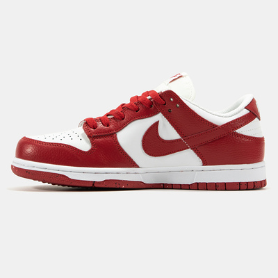 Кроссовки Nike Dunk Low Next Nature Gym Red White DN1431-101 (Красный) - фото 4 