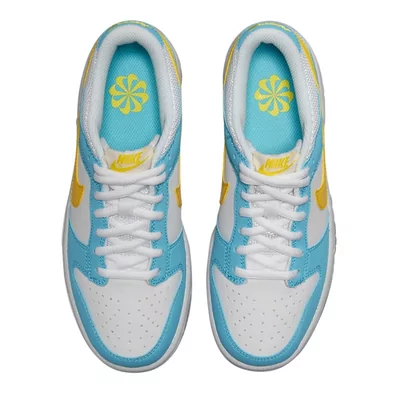 Кросівки Nike Dunk Low Next Nature White Blue Yellow DX3382-400 (Білий) - фото 3 