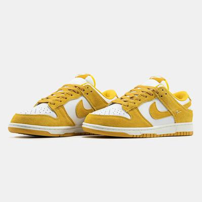 Кросівки Nike Dunk Low Pale Ivory/Sail/Metallic Gold/Dark Sulfur IB4417-101 (Жовтий) - фото 2 